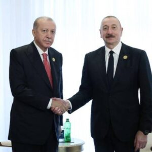 Cumhurbaşkanı Erdoğan Azerbaycan Cumhurbaşkanı Aliyev ile görüştü
