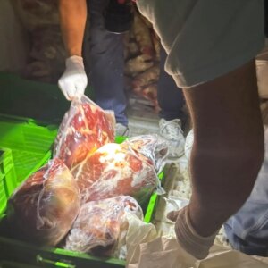 Silopi’de 3 Ton Kaçak Et Ele Geçirildi